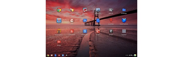 Chrome OS:n uudistettu käyttöliittymä kuvissa